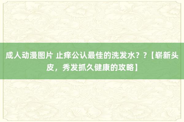 成人动漫图片 止痒公认最佳的洗发水？?【崭新头皮，秀发抓久健康的攻略】