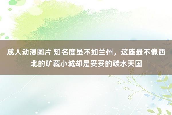 成人动漫图片 知名度虽不如兰州，这座最不像西北的矿藏小城却是妥妥的碳水天国