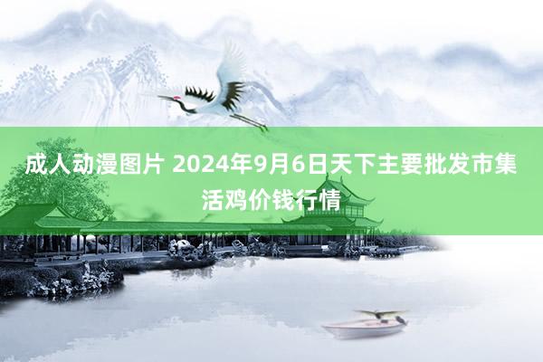 成人动漫图片 2024年9月6日天下主要批发市集活鸡价钱行情