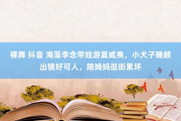 裸舞 抖音 海藻李念带娃游夏威夷，小犬子睡颜出镜好可人，陪姆妈逛街累坏